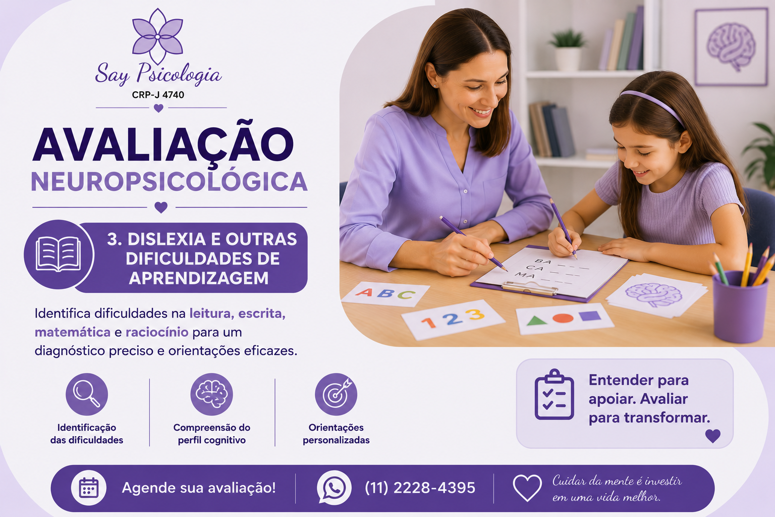 avaliacao e dislexia